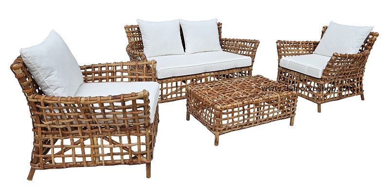 AT/14 SALOTTO VIMINI RATTAN CL NATURALE